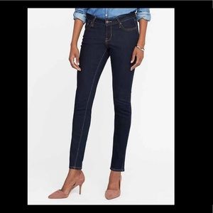 Old Navy dark wash skinny jeans, Rockstar